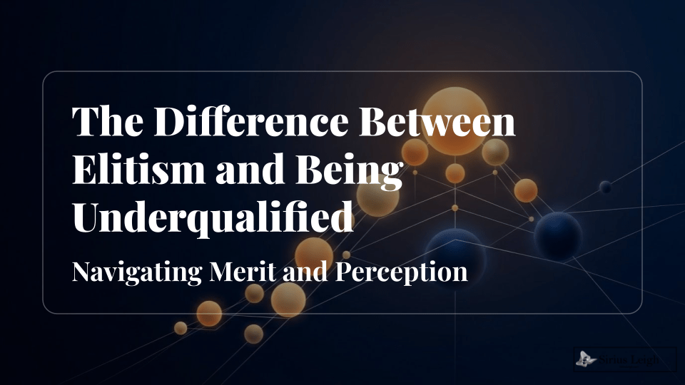 Navigating Merit and Perception